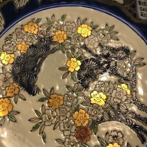 Vintage ?Satsuma? Decorative Japanese Porcelain bowl.